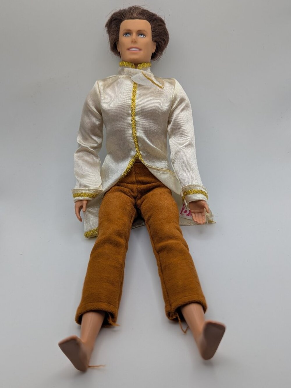 1999 Ken Mattel Doll Prince White Gold Jacket